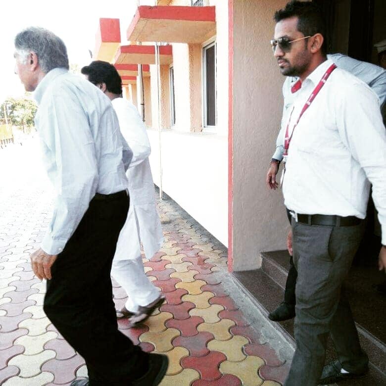 With Ratan Tata