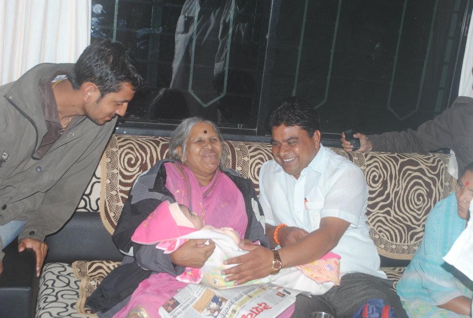 With Sindhutai Sapkal
